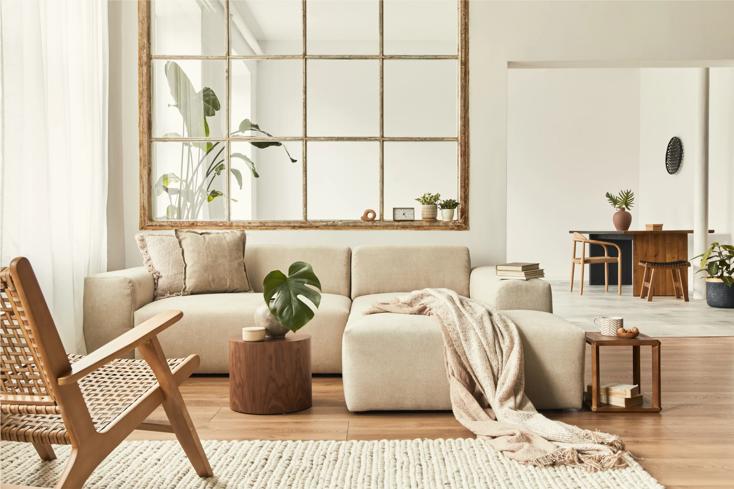 styled living room