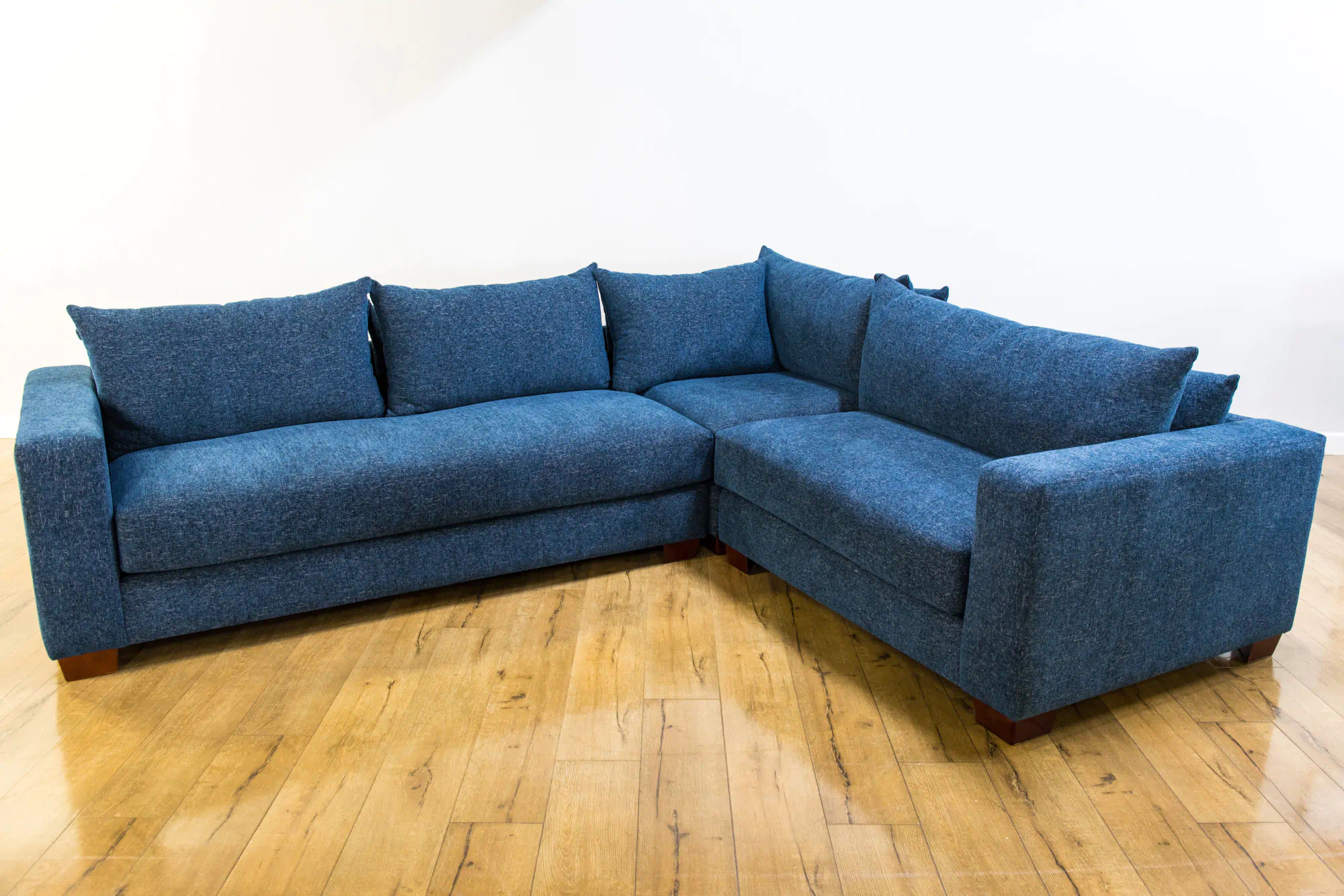 blue sectional